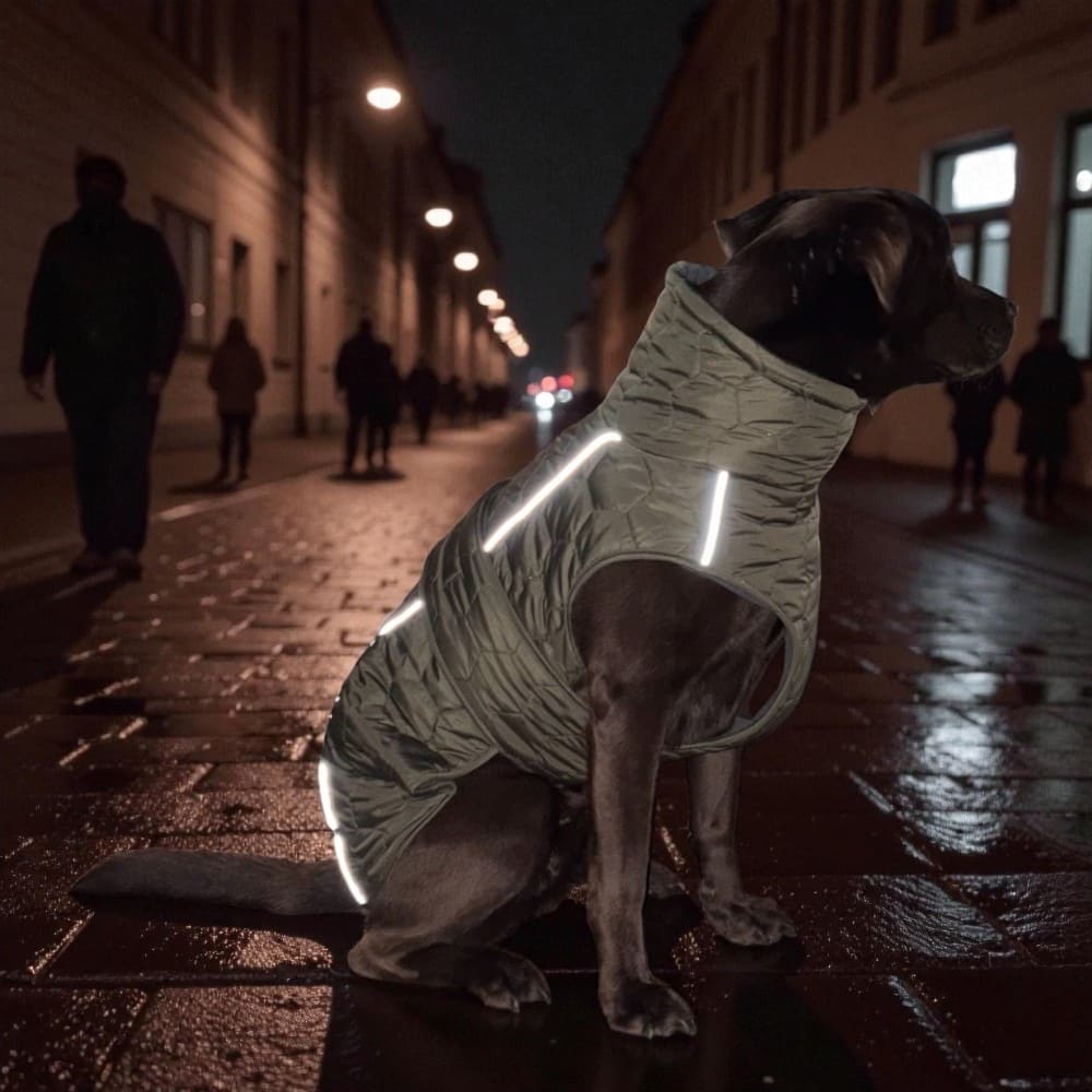 ISBLOM – Gefütterte Steppjacke für Hunde | Nordic Dune