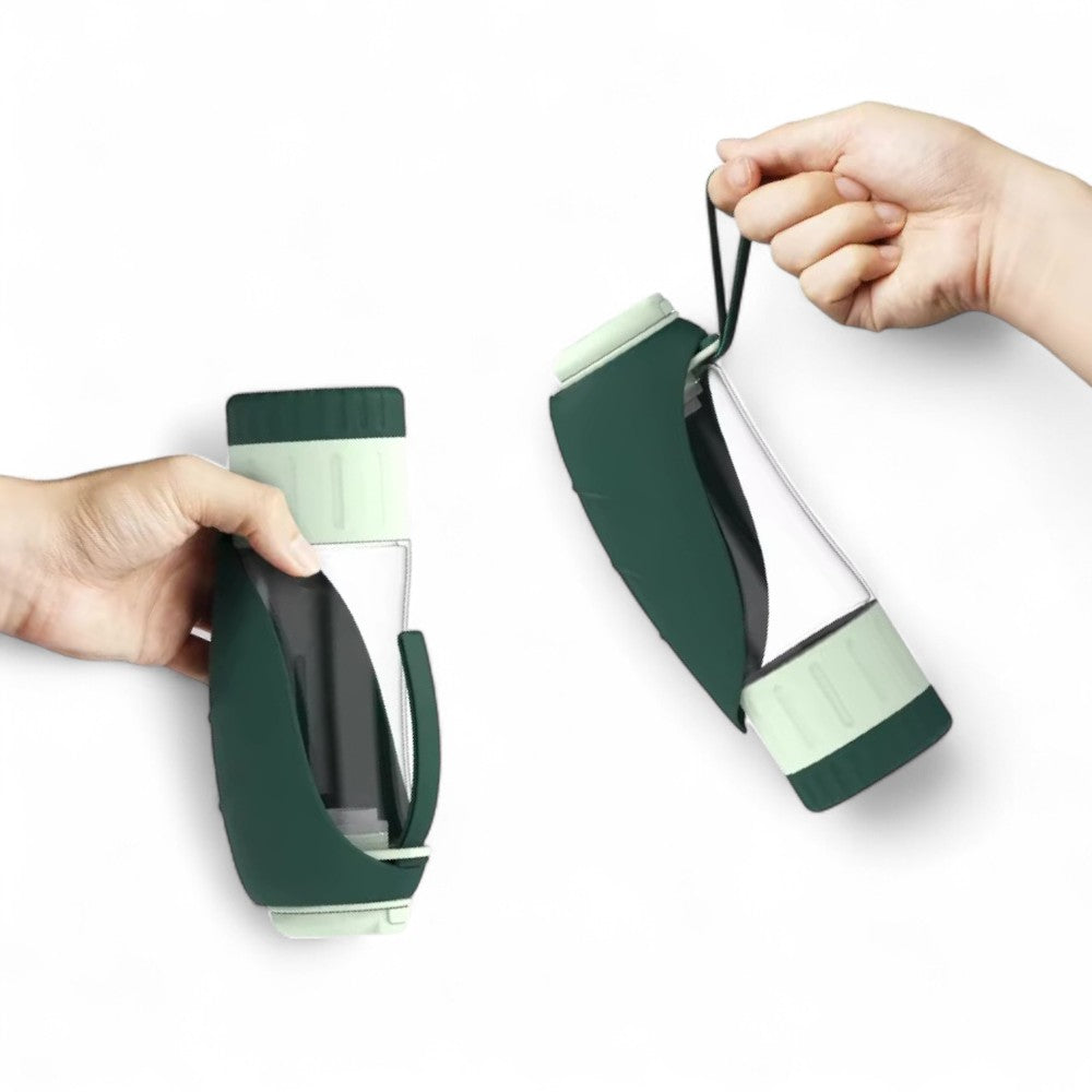 LÄSKA – Trink- und Snackflasche | Moosgrün