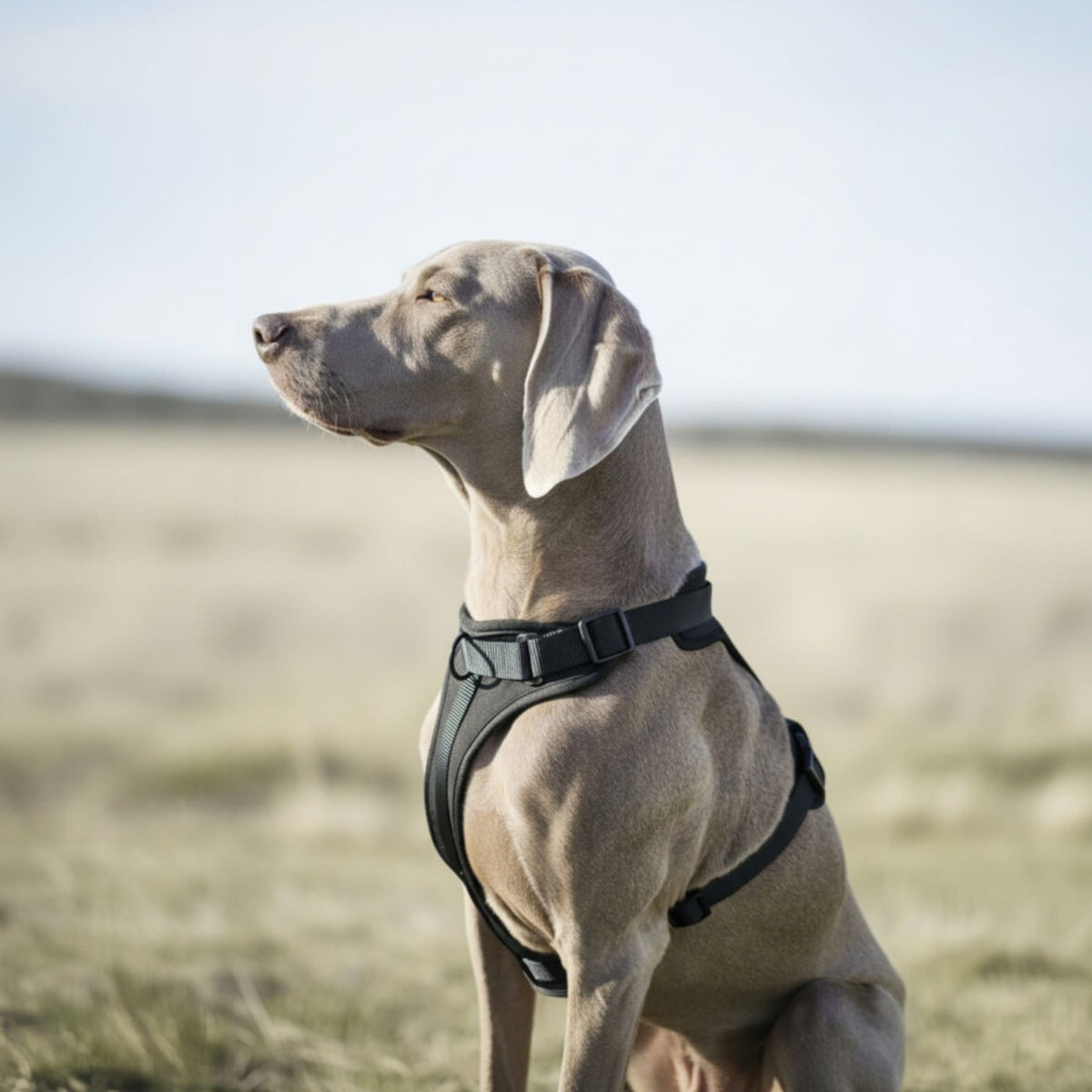 Hund mit SELKA Y-Geschirr von hundsel